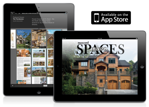 Mascord Living Spaces on iPad